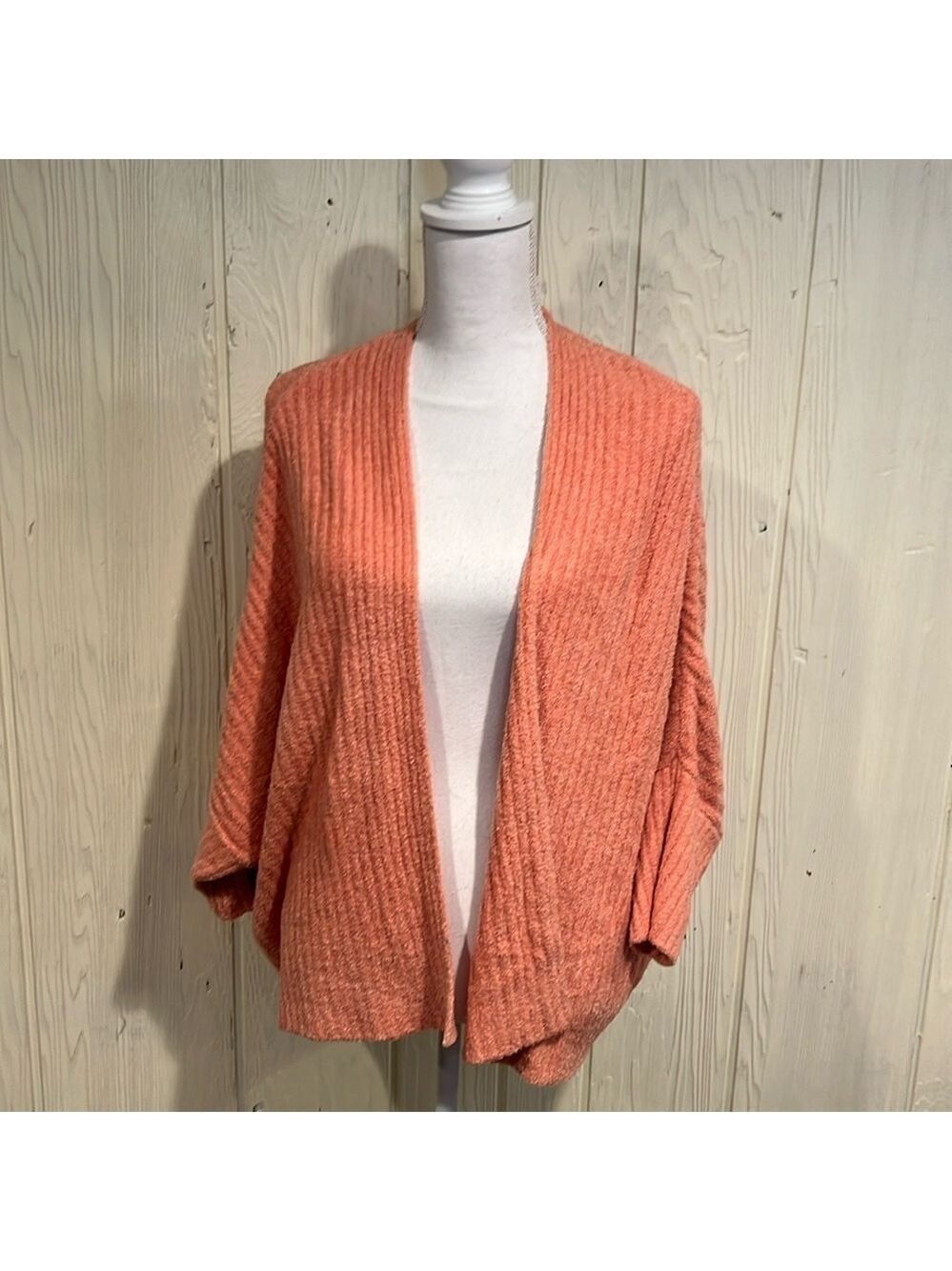 Barefoot Dreams Peach Dolman Shrug Size Large/Extra Large